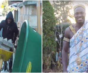 Африканский король работает в Канаде садовником. Чтобы собрать денег для народа