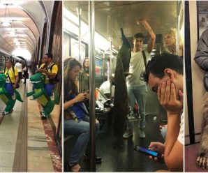 19+ забавных пассажиров метро, которые развеселят любого